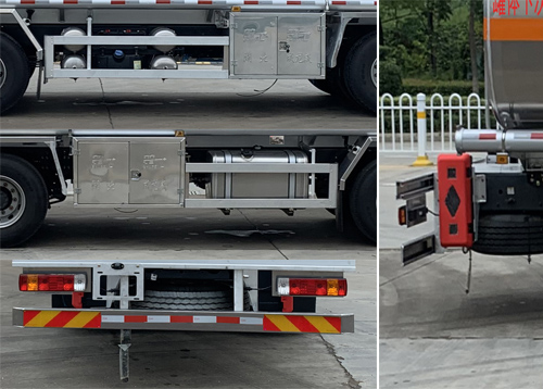 楚飛牌CLQ5320GYY6LZA型鋁合金運(yùn)油車(chē)