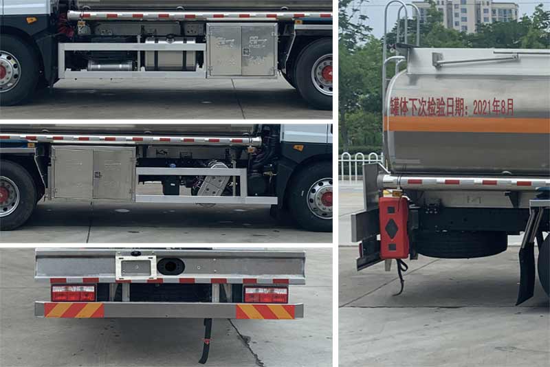 楚飛牌CLQ5181GYY6A型鋁合金運(yùn)油車