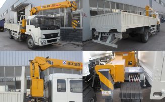 躍進5噸徐工3節(jié)臂隨車吊配置圖片