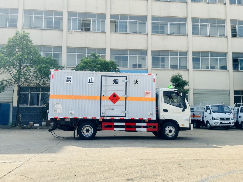 奧鈴捷運易燃氣體廂式運輸車